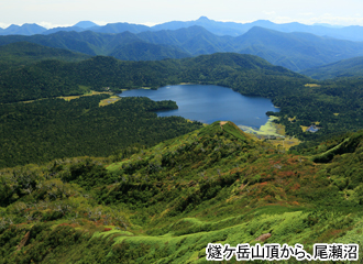 燧ヶ岳、尾瀬沼