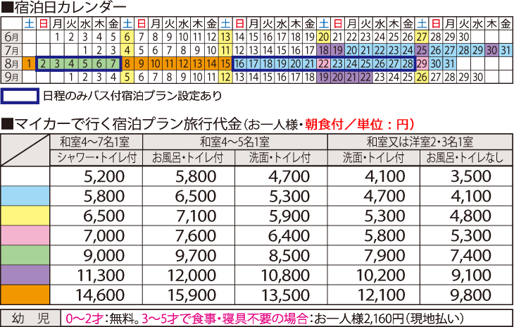 旅行代金/ニューポート