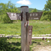 山ノ鼻　分岐標識