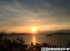 展望台からの夕日