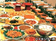 石和温泉昼食バイキング