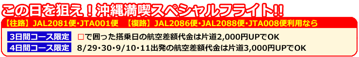 この日を狙え