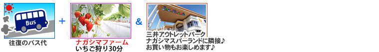 ナガシマファーム　いちご狩り