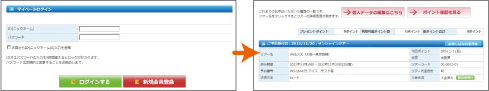 ポイントについて説明