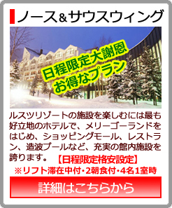 日程限定ノース＆サウスウイング