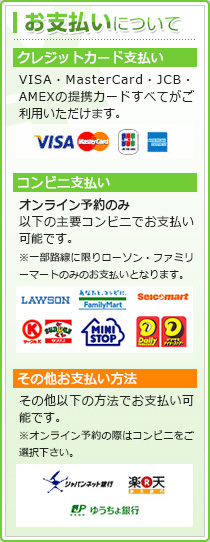 お支払いについて