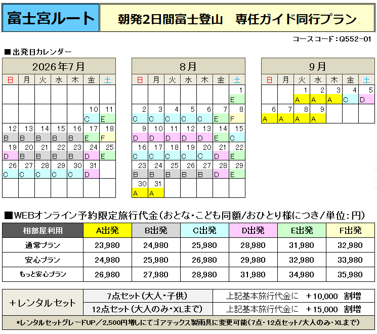 感謝祭プラン